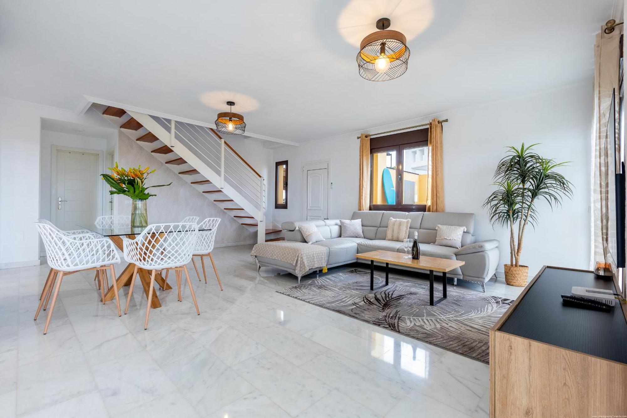 Villa With 4 Bedrooms And Private Heated Pool サンミゲル・デ・アボナ エクステリア 写真