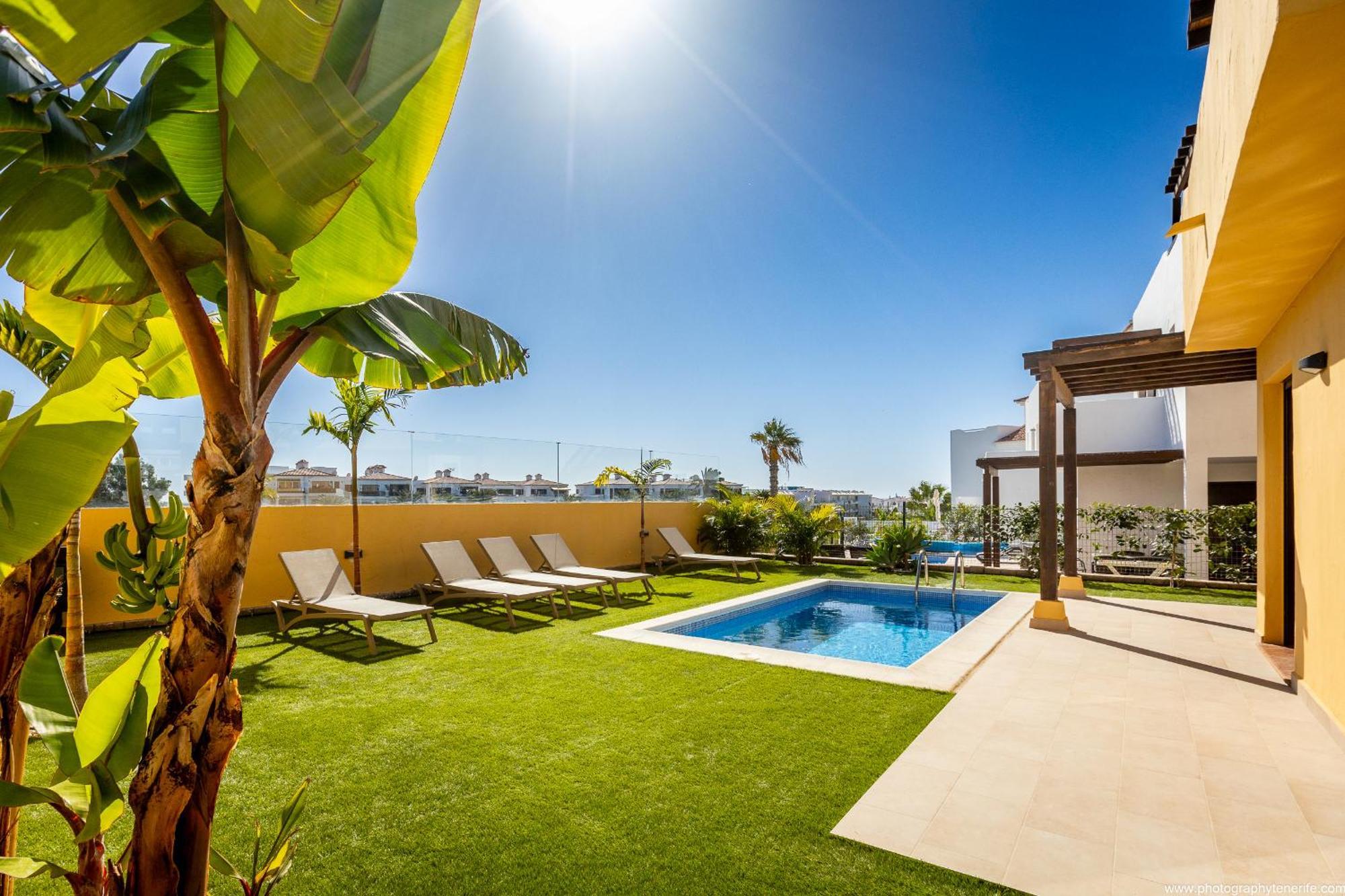 Villa With 4 Bedrooms And Private Heated Pool サンミゲル・デ・アボナ エクステリア 写真